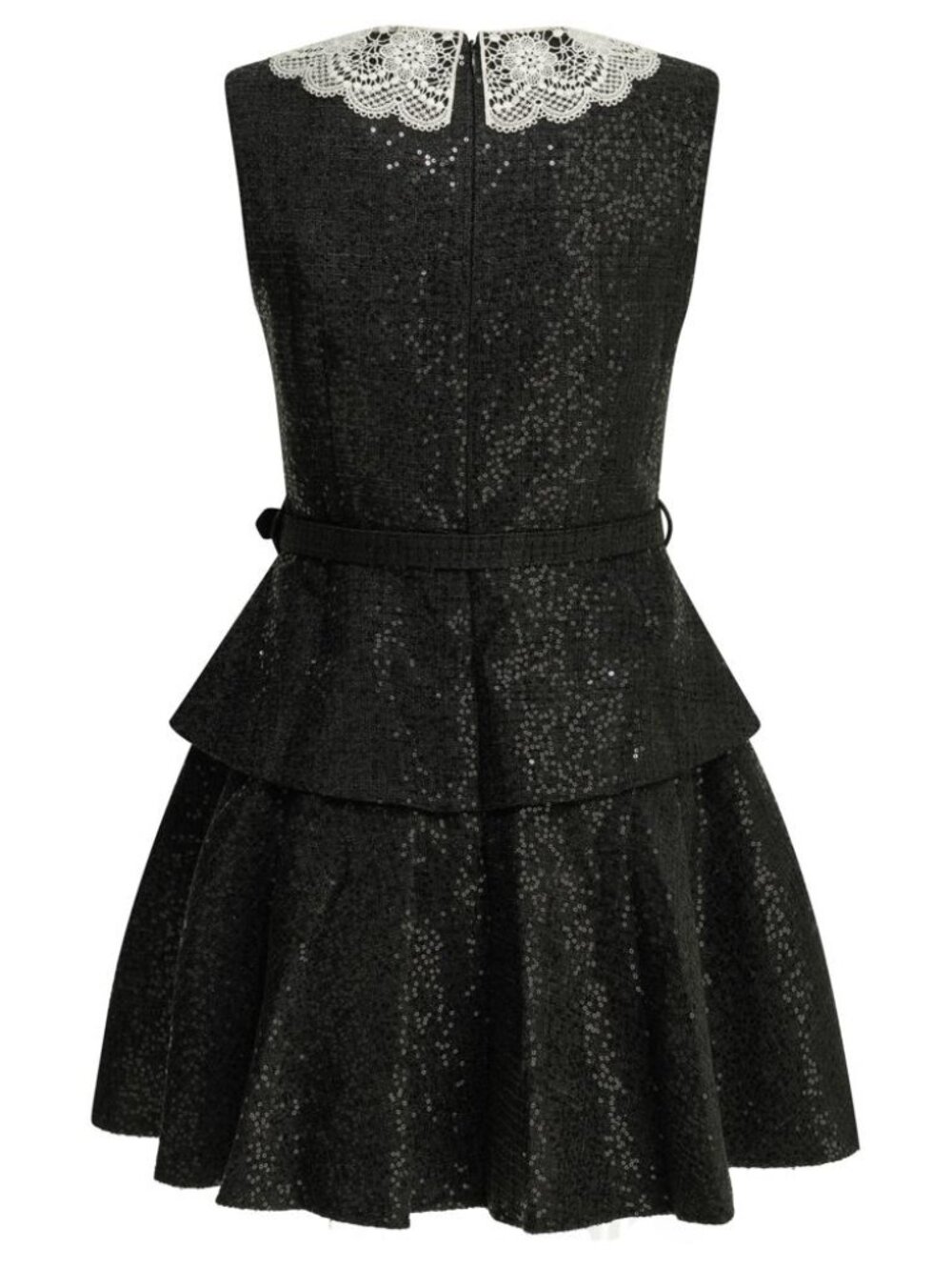 Self-Portrait Short Sequin Dress Tag Size 14 Women - Picture 2 of 4